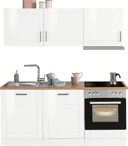 KOCHSTATION Küchenzeile KS-Tinnum, mit E-Geräten, Breite 180 cm günstig online kaufen