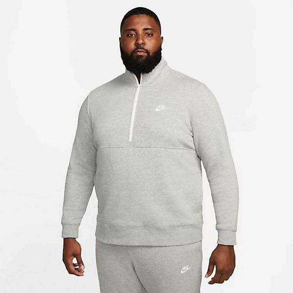 Nike Sportswear Sweatshirt CLUB MEN'S BRUSHED-BACK 1/-ZIP PULLOVER günstig online kaufen