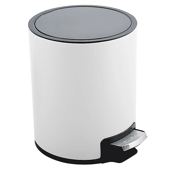 Spirella Kosmetikeimer Riku 3, Weiß günstig online kaufen