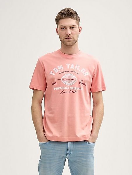TOM TAILOR T-Shirt T-Shirt mit Logo-Print günstig online kaufen