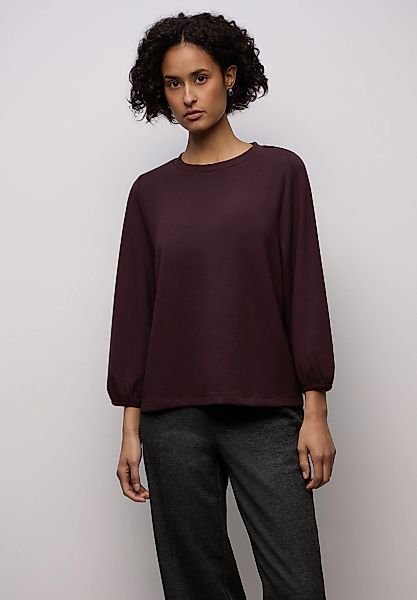 STREET ONE 3/4-Arm-Shirt aus softem Materialmix günstig online kaufen