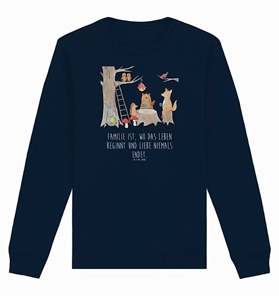 Mr. & Mrs. Panda Longpullover Waldtiere Picknick Größe M - French Navy - Ge günstig online kaufen