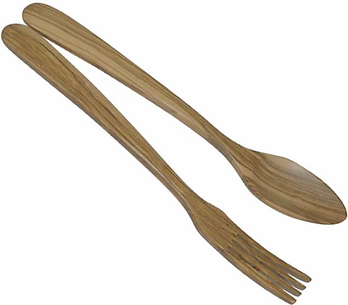 BERARD FRANCE 1892 Salatbesteck »Provencal«, (Set, 2 tlg.), Olivenholz, 35 günstig online kaufen