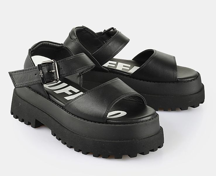 Buffalo PLUTO JOJO Plateausandale, Riemchensandale, Festival-Sandale, Somme günstig online kaufen