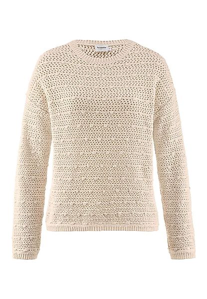 Hessnatur Strickpullover Relaxed aus reiner Bio-Baumwolle günstig online kaufen