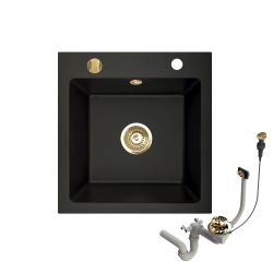 Faizee Möbel Granitspüle Granitspüle 48x50 +Armatur günstig online kaufen