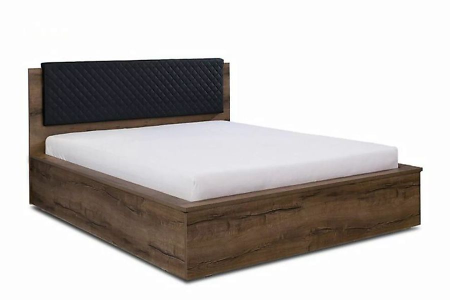 Konsimo Bett MERO Bett, mit Bettkasten, komfortliegehöhe, Kopfteil gepolste günstig online kaufen