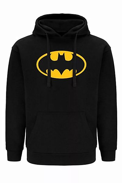 Batman Kapuzenpullover Herren Kapuzenpullover Hoodie Batman 001 DC Schwarz günstig online kaufen