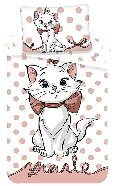 Disney Kinderbettwäsche Disney Babybettwäsche Aristocats 100x135 + 40x60 cm günstig online kaufen