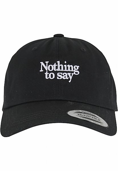 MisterTee Snapback Cap "MisterTee Nothing To Say Wooly Combed Cap" günstig online kaufen