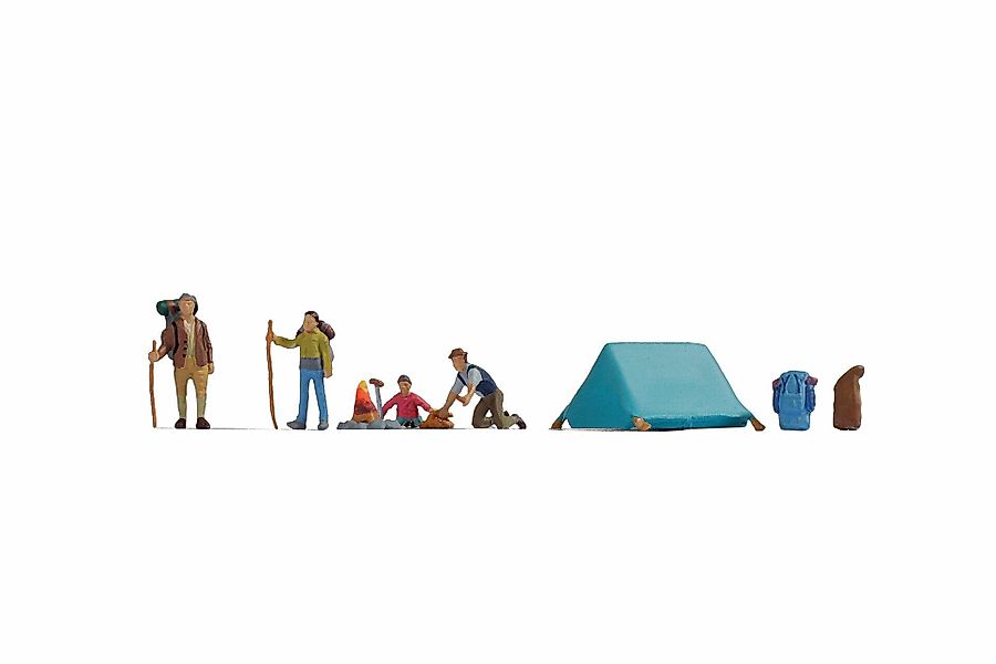 NOCH Dekofigur Camping Set Figuren, ideal günstig online kaufen