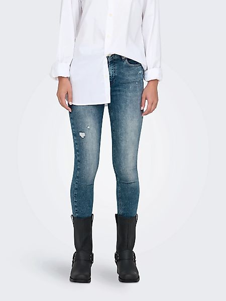 ONLY Skinny-fit-Jeans ONLBLUSH MID SKIN ANK günstig online kaufen