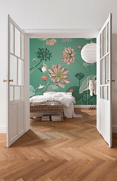 Komar Vliestapete »Digitaldruck Vlies - Blissful - Größe 200 x 250 cm«, bed günstig online kaufen