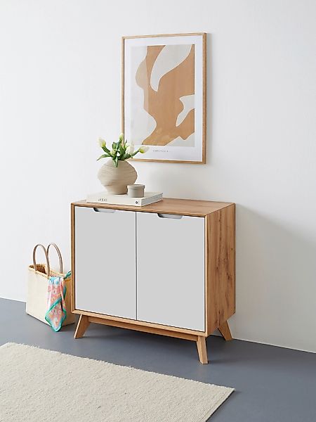 andas Sideboard "Pandrup", Kommode mit 2 Türen und 2 verstellbare Einlegebö günstig online kaufen