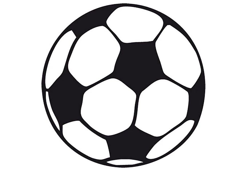 K&L Wall Art Wandtattoo Fußball, Sticker Wanddeko für Kinderzimmer, 1 Stk, günstig online kaufen