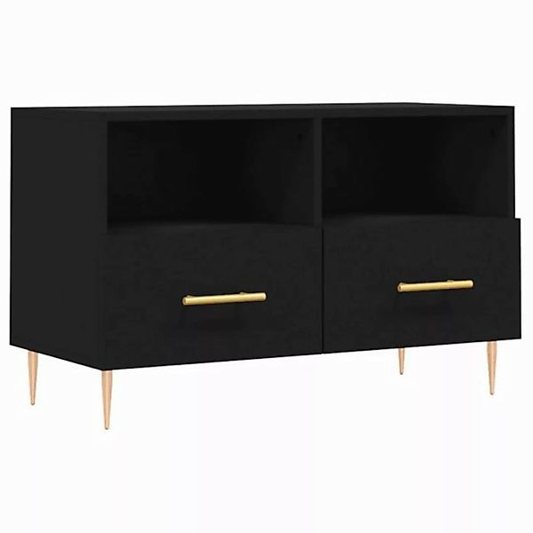 vidaXL TV-Schrank TV-Schrank Schwarz 80x36x50 cm Spanplatte günstig online kaufen