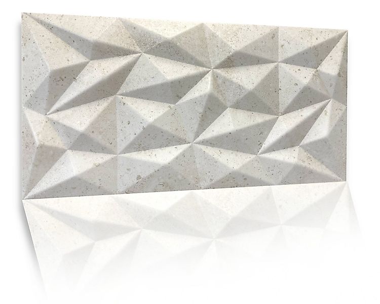 IKHEMalarka 3D Wandpaneel aus Polystyrol Styropor XPS, BxL: 50,00x100,00 cm günstig online kaufen