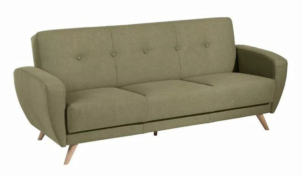 58 aufm Kessel Sofa Sofa 3-Sitzer mit Bettfunktion Karen Bezug Samtvel, Spa günstig online kaufen