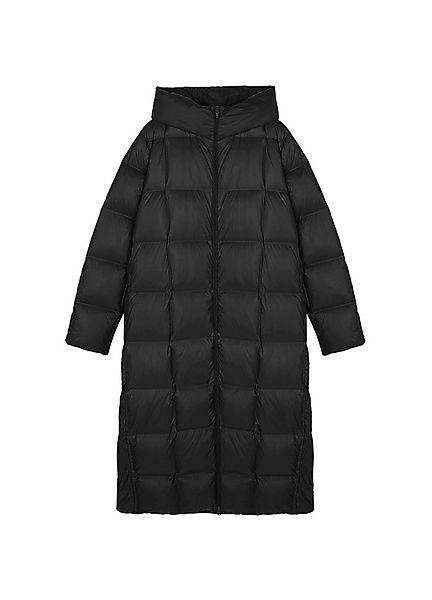 JNBY Daunenmantel Damen klassischer Daunenmantel mit Taschen, Kapuze und Ka günstig online kaufen