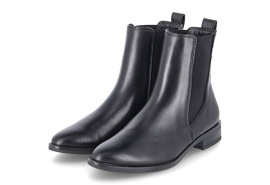 Paul Green Paul Green 8264-00 Damen Leder & Textil schwarz Schlupfstiefel günstig online kaufen