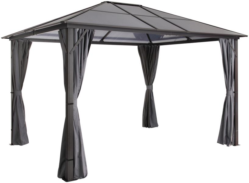 KONIFERA Pavillon "Aruba 2.0" Gestell aus Aluminium, Dach aus Polycarbonat- günstig online kaufen