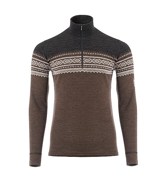 Aclima Strickfleece-Pullover DesignWool Marius Mockneck - günstig online kaufen