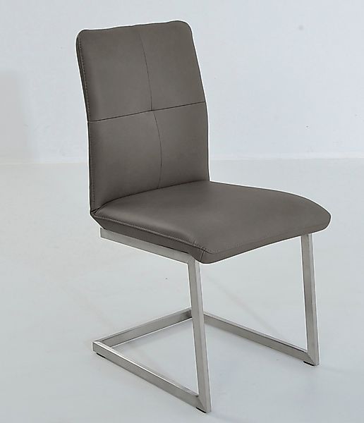 K+W Komfort & Wohnen Freischwinger "6511", Leder CLOUD, Freischwinger mit H günstig online kaufen