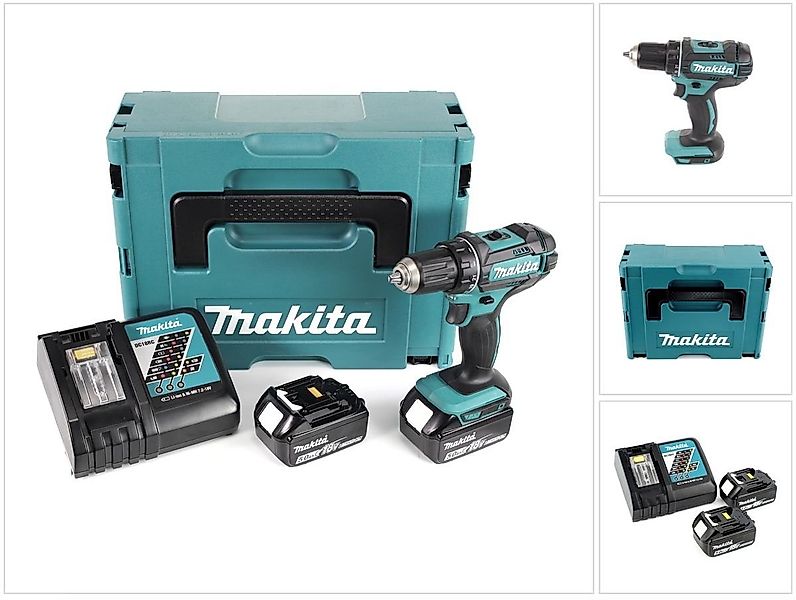 Makita Akku-Schrauber DDF 482 RTJ Akku günstig online kaufen