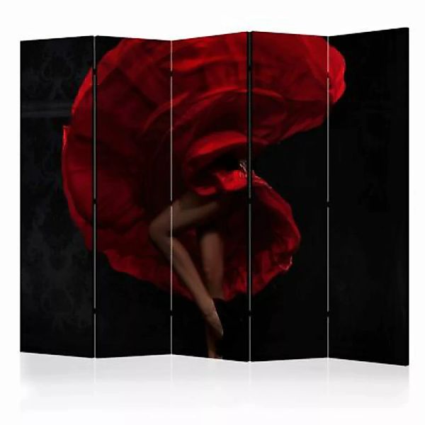 artgeist Paravent Flamenco dancer II [Room Dividers] mehrfarbig Gr. 225 x 1 günstig online kaufen