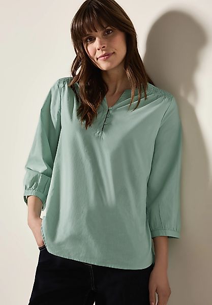 Cecil Klassische Bluse, mit Smock-Detail günstig online kaufen