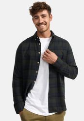 Indicode Langarmhemd Riverside Langarmhemd mit Button-Down-Kragen günstig online kaufen