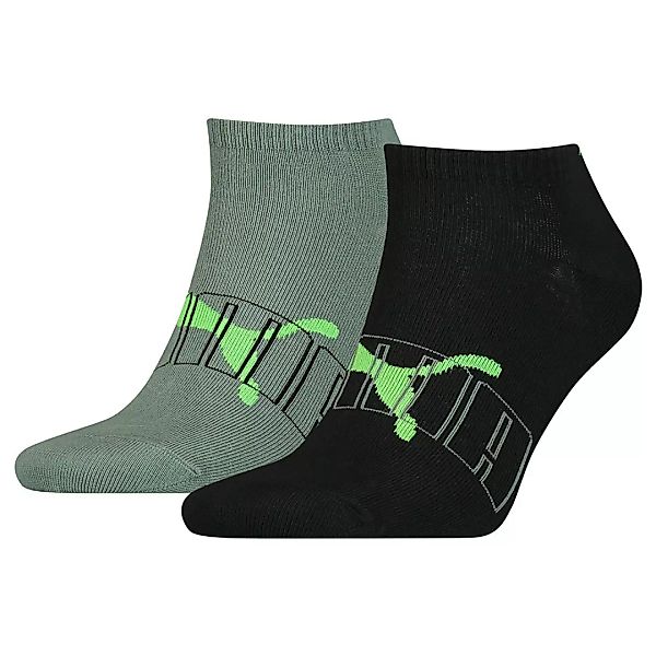 Puma Outline Logo Sneaker Socken 2 Paare EU 39-42 Green Combo günstig online kaufen