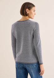 CECIL Strickpullover mit Materialmix günstig online kaufen