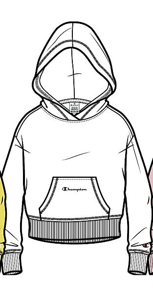 Champion Kapuzenpullover Freizeit (Baumwoll Hoodie) kleiner günstig online kaufen