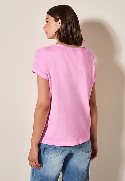 Cecil T-Shirt mit Knopfdetail günstig online kaufen