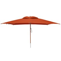 anndora-sonnenschirm Sonnenschirm 3x4 Meter Marktschirm rechteckig, günstig online kaufen