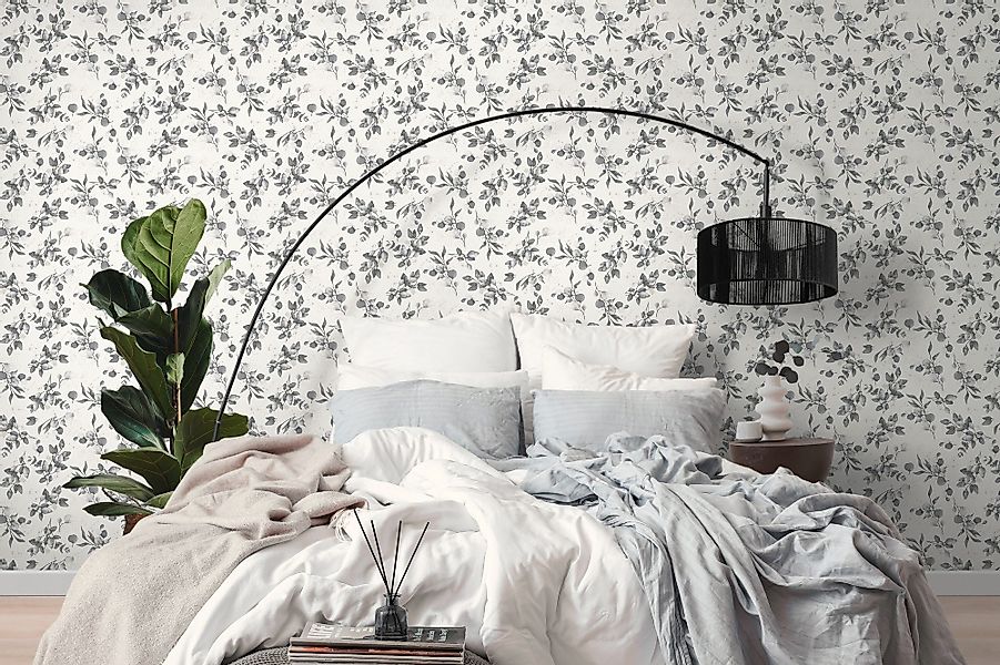 A.S. Création Vliestapete Pure Elegance Blumen-Tapete günstig online kaufen