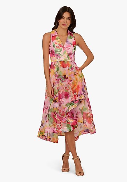 Adrianna Papell Abendkleid Printed High-Low Dress günstig online kaufen