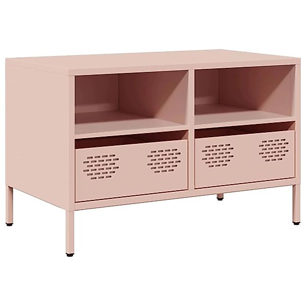 vidaXL TV-Schrank Rosa 68x39x43,5 cm Kaltgewalzter Stahl 851317 günstig online kaufen