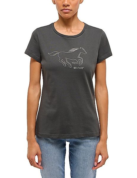 MUSTANG Kurzarmshirt Damen Style Loa günstig online kaufen