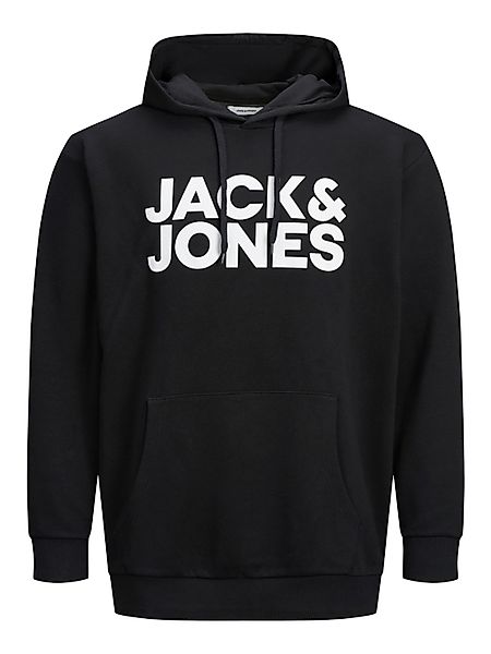Jack & Jones Herren Hoodie Kapuzenpullover JJECORP LOGO - Regular Fit Pluss günstig online kaufen