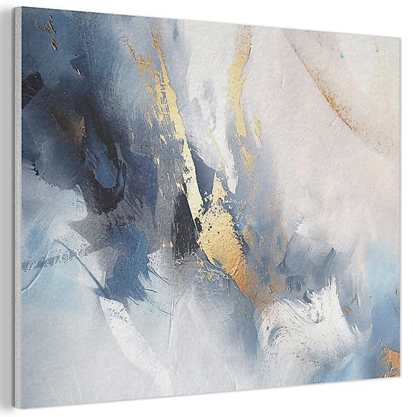 MuchoWow Gemälde Blau - Modern - günstig online kaufen
