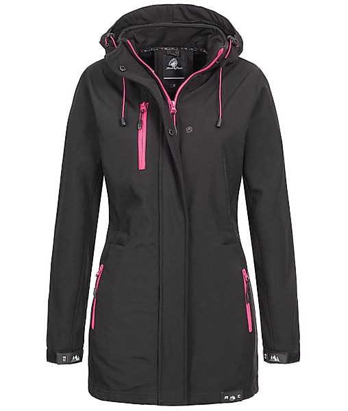Rock Creek Softshelljacke Damen Softshellmantel Wanderjacke günstig online kaufen