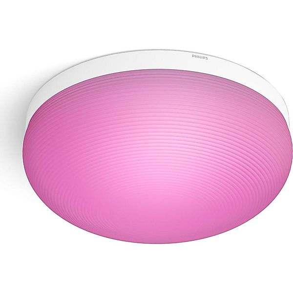 Philips Hue Bluetooth White & Color Ambiance Deckenleuchte Flourish in Weiß günstig online kaufen