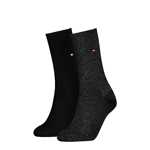 Tommy Hilfiger Socken "TH WOMEN SOCK CASUAL 2P", (2 Paar, 2 Paar), mit flac günstig online kaufen