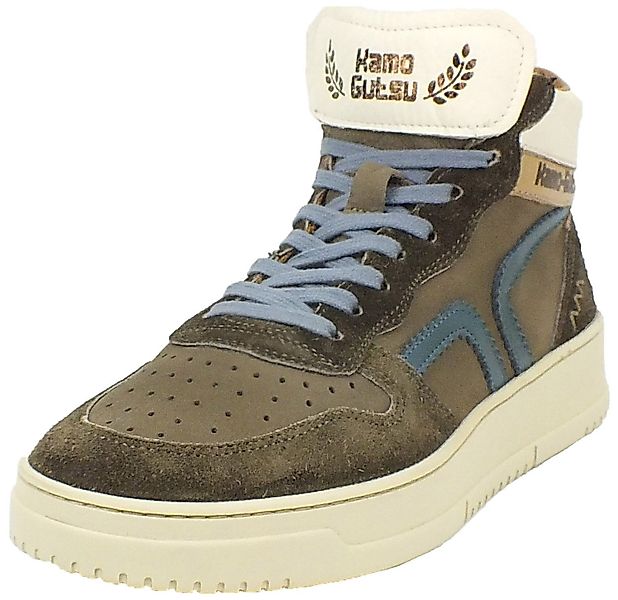 Kamo-Gutsu Damen Leder Sneaker Taupe Ginepro günstig online kaufen
