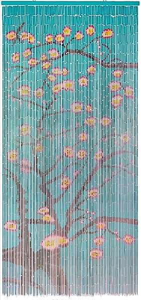 CONACORD Türvorhang Decona Blüten Dekovorhang bunt, Hakenaufhängung, halbtr günstig online kaufen