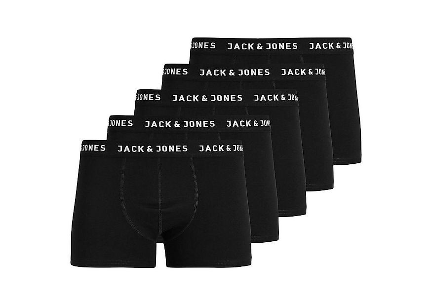 Jack & Jones Boxershorts Trunk (5-St., Set) Logobund, elastisch, im 5er Pac günstig online kaufen