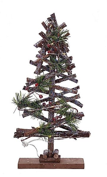 Spetebo Dekobaum Deko Tannenbaum mit 15 warmweißen LEDs (Stück, 1 St., Bele günstig online kaufen