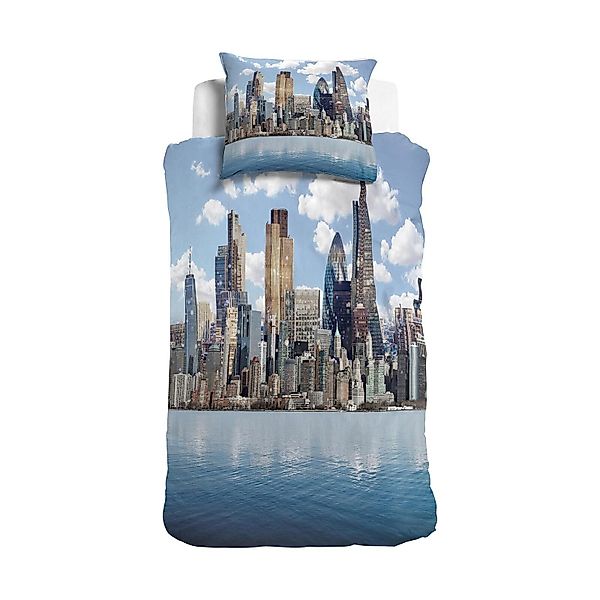 TRAUMSCHLAF Bettwäsche London City, Renforce, 2 günstig online kaufen